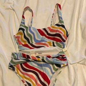 Aerie square neck bikini top, new with tags